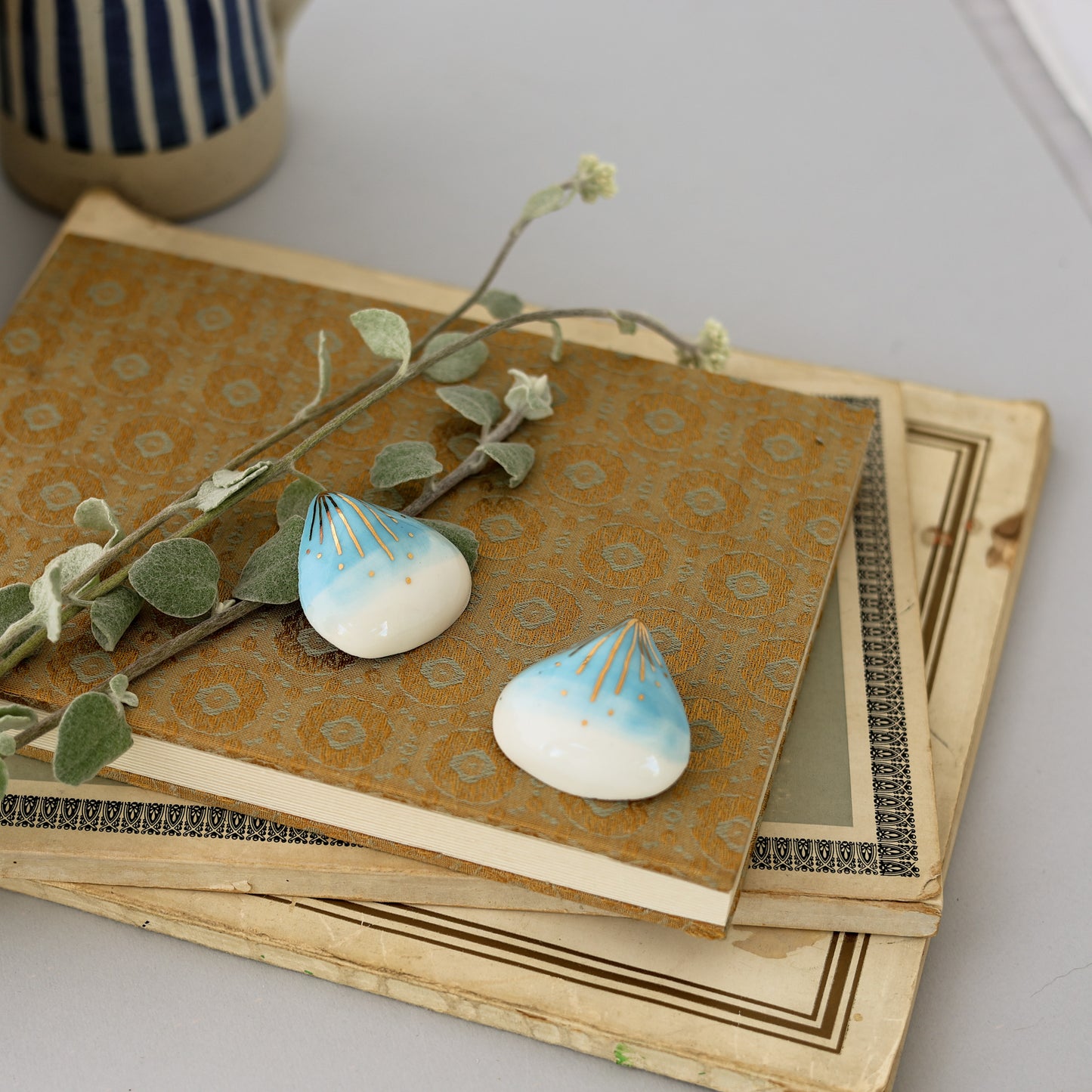 Aqua Aura Earrings