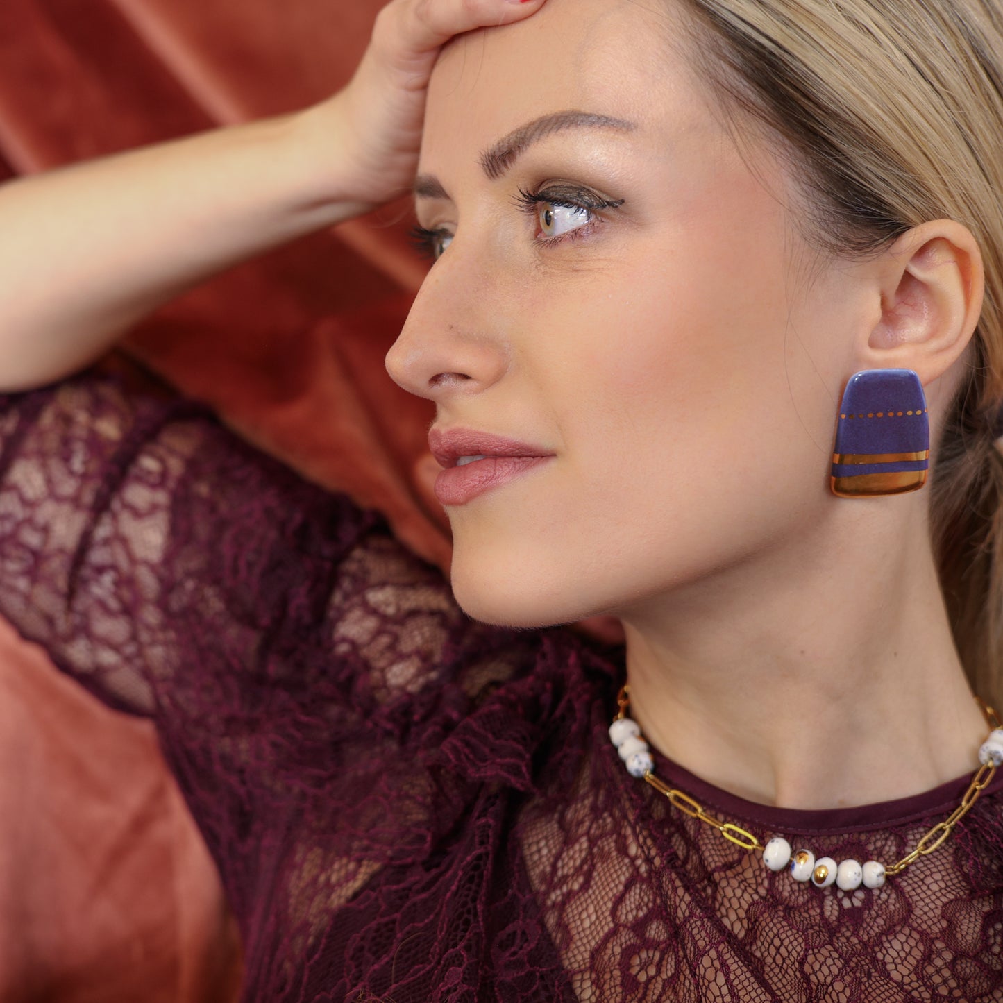 Remnants of Time Earrings