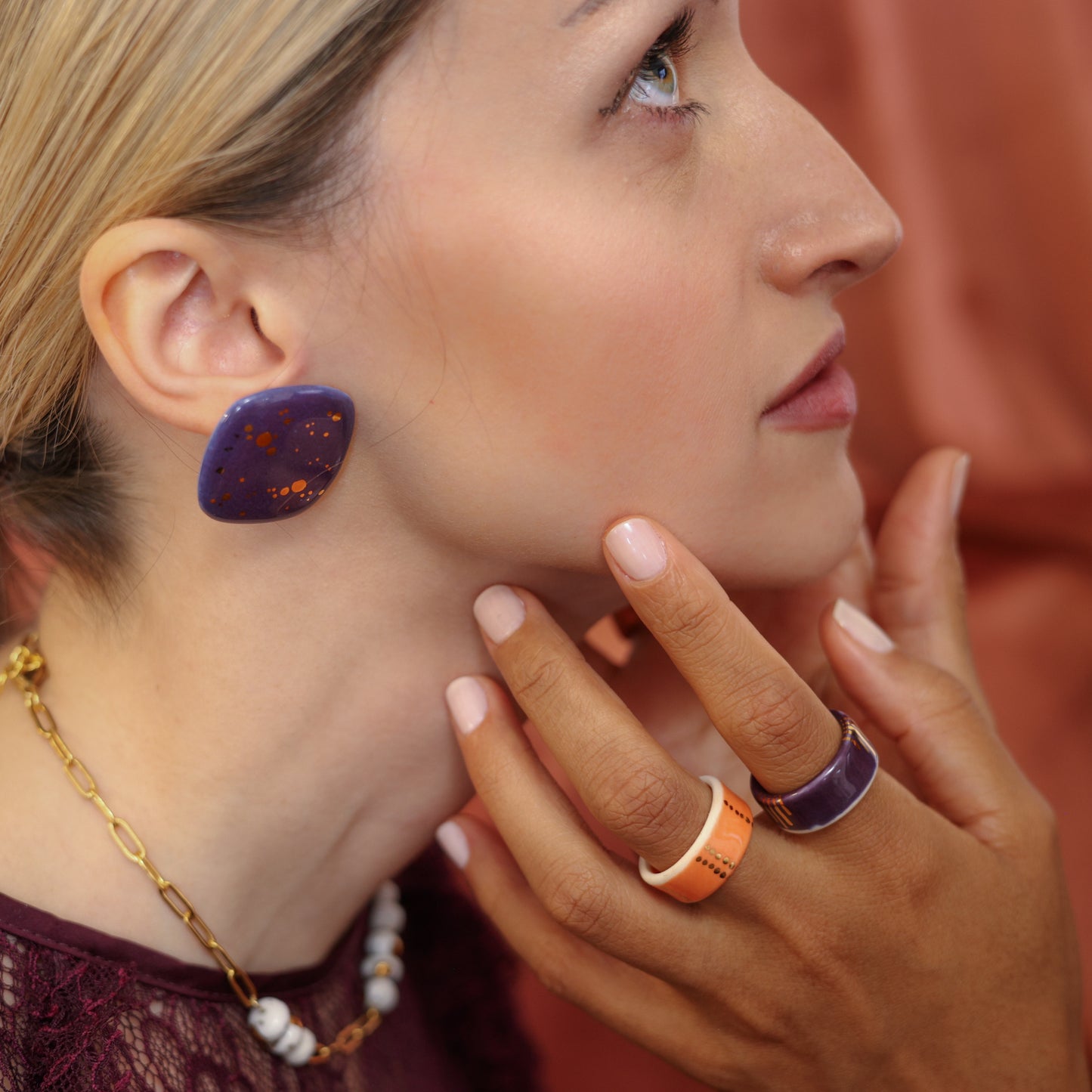 Dark Beauty Earrings