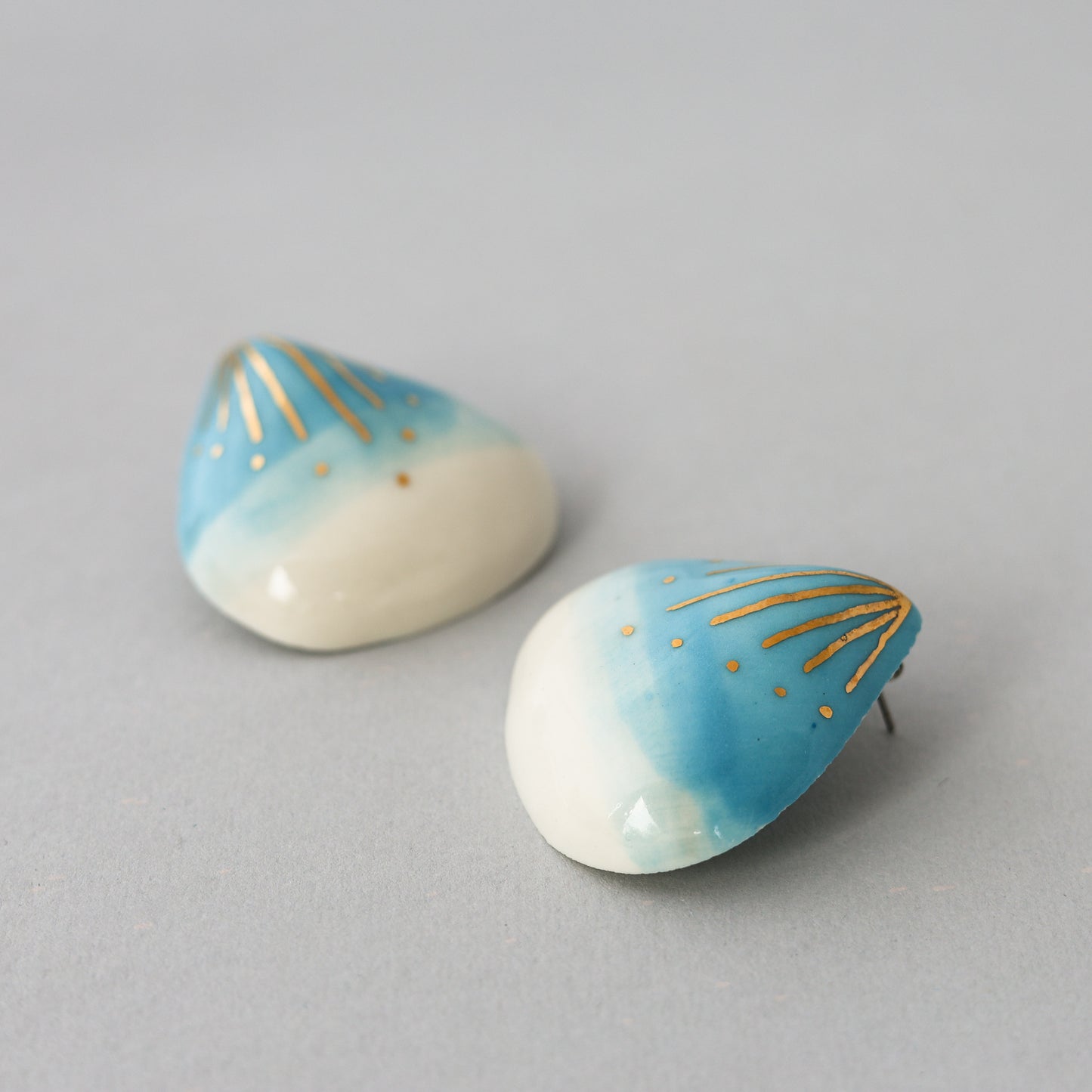 Aqua Aura Earrings