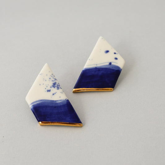 Blue Wave Earrings