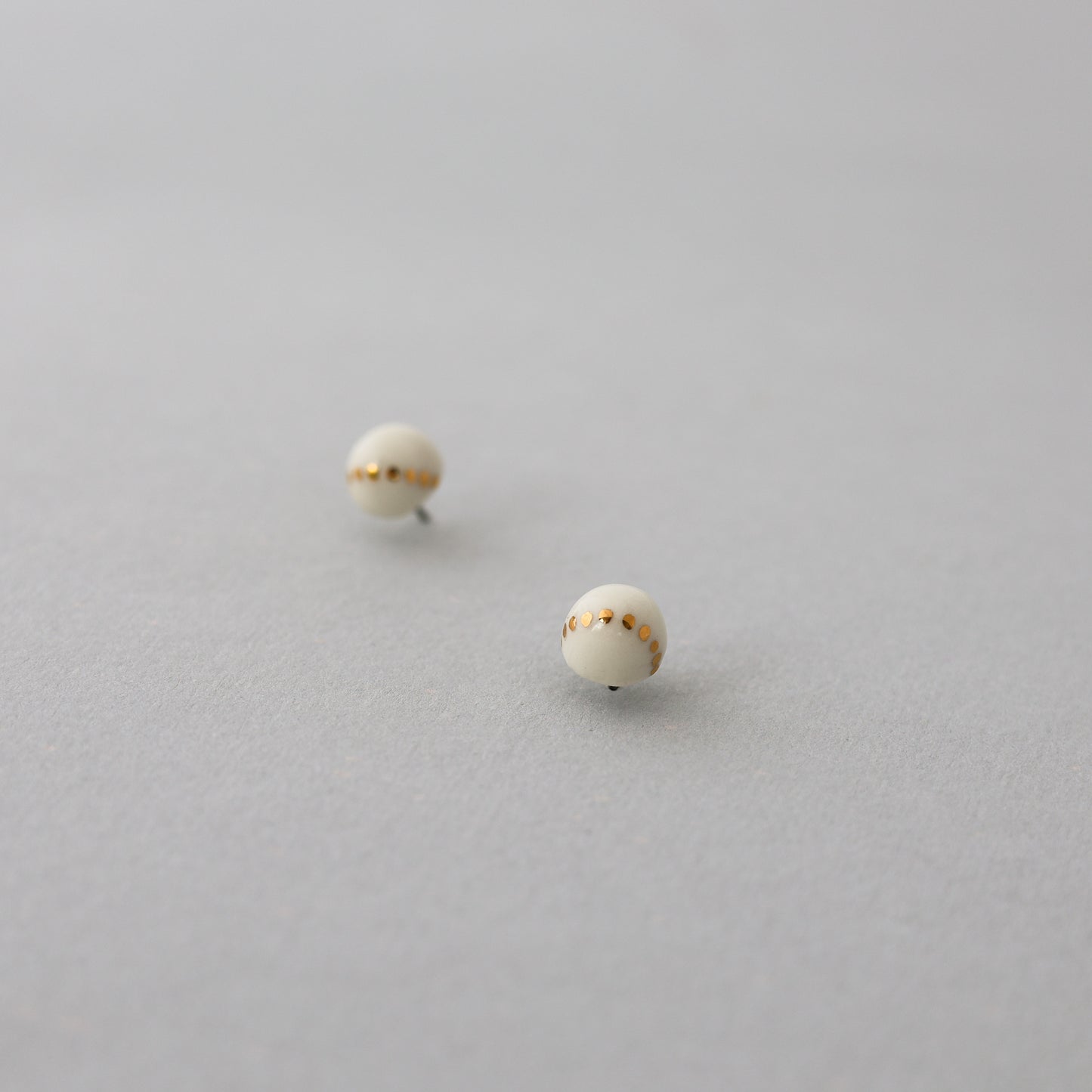 White Pearl Earrings