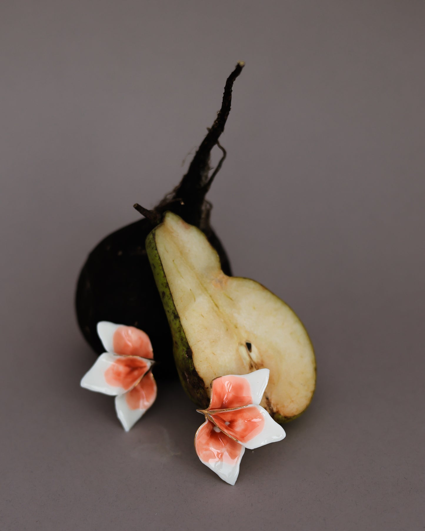 Flemmish Rose Earrings