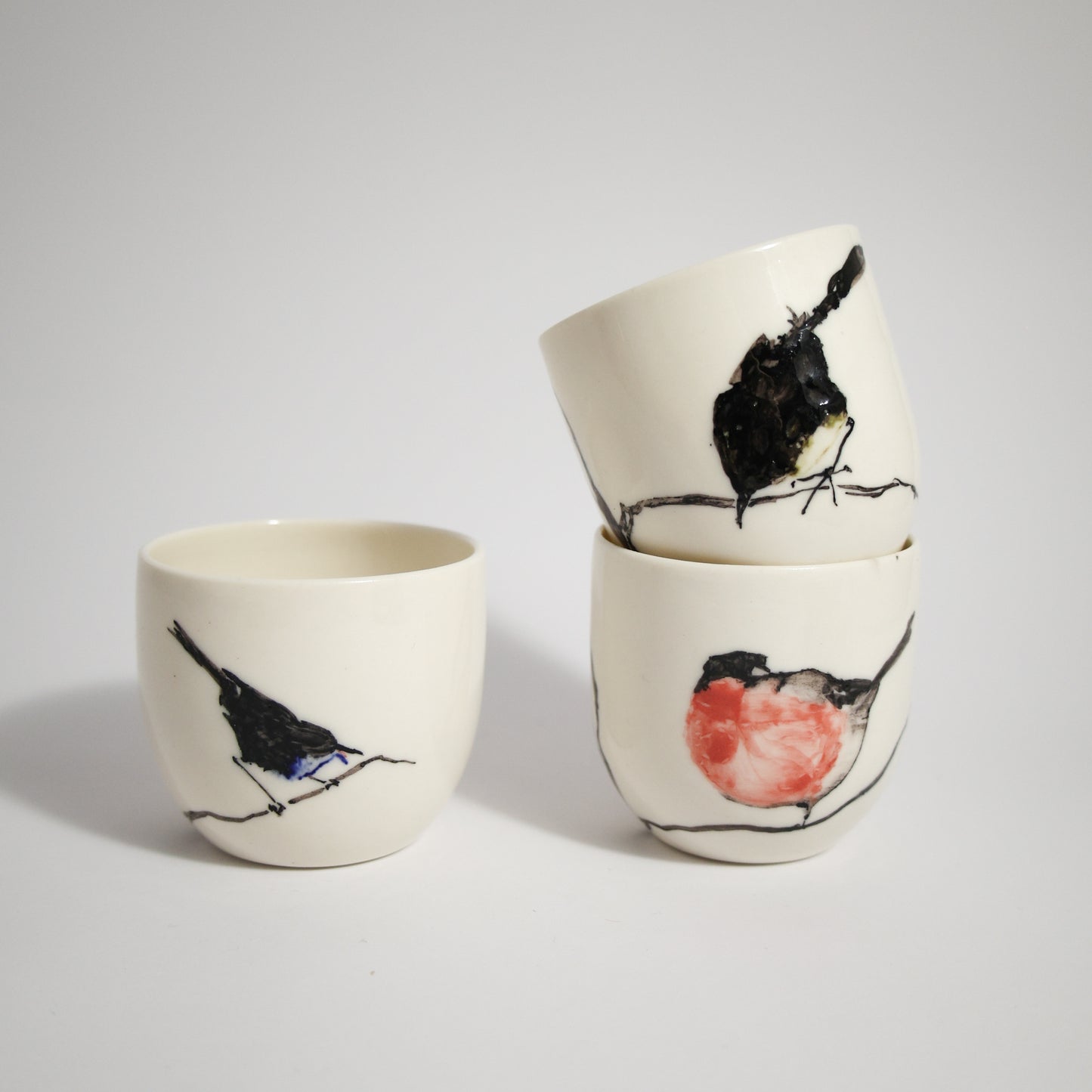 Espresso šoljica Crvena ptica