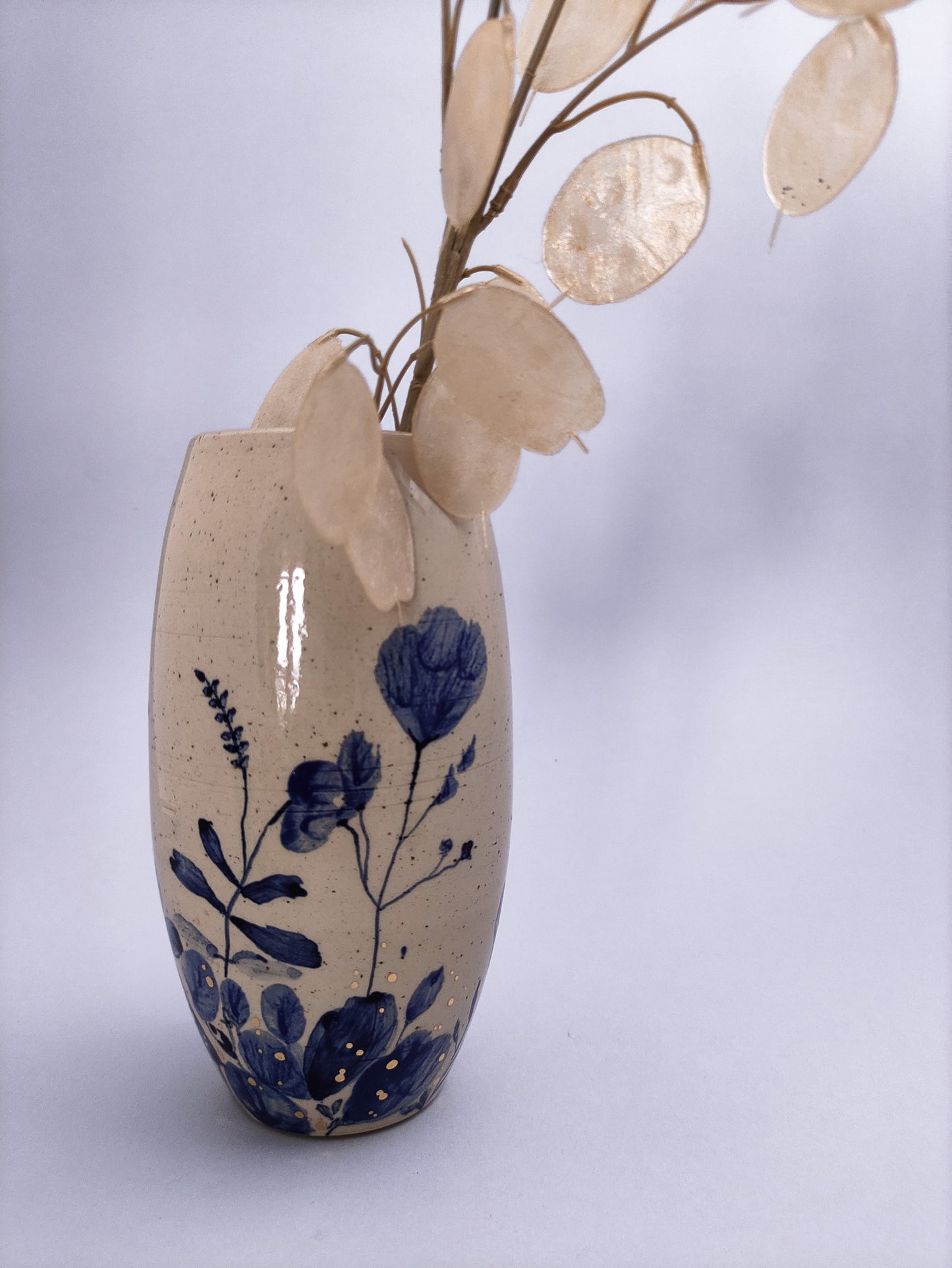 Blue Night Vase