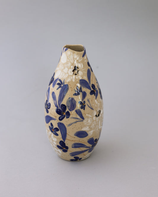 Blue Meadow Vase