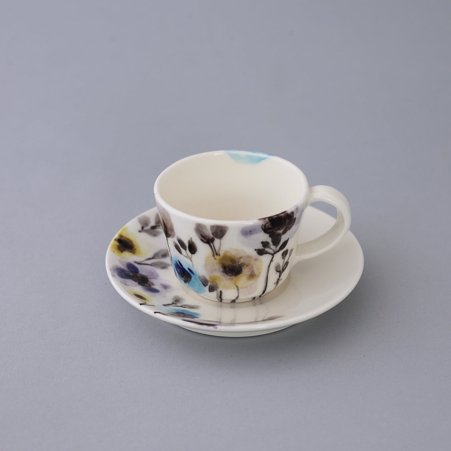 Blue Sakura Espresso cup