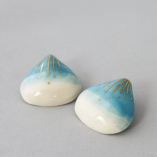 Aqua Aura Earrings