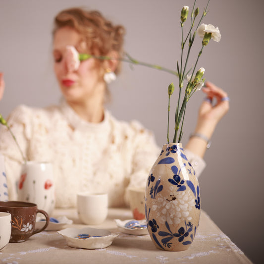 Blue Flowers Vaza