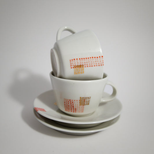 Tačkice šoljica sa tanjirićem