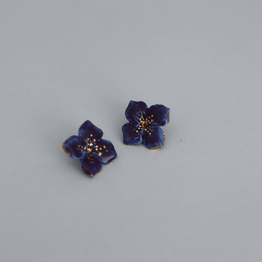 Vanitas-Blüten-Ohrringe